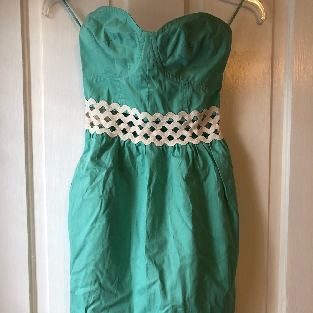 Asos Mint green Sweetheart dress